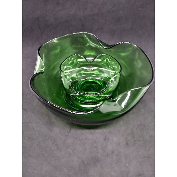 Anchor hocking Modern Accent collection spearmint G200/119 trifold chip ndip set - Picture 10 of 12